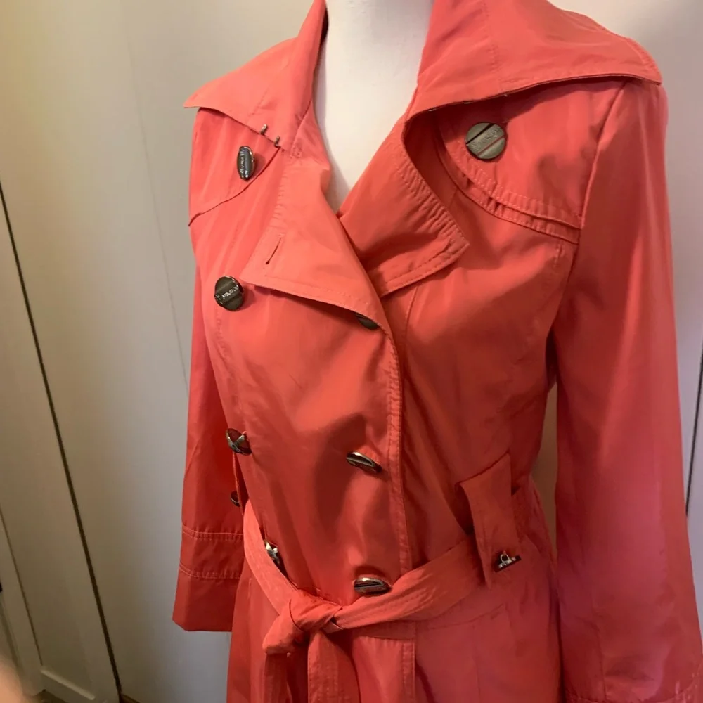 Double breasted trenchcoat size 10 - Picture 5 of 7